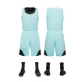 2017 Thailand unisex reversible OEM custom sublimation printed basketball jersey basketball uniform men sportswear sets